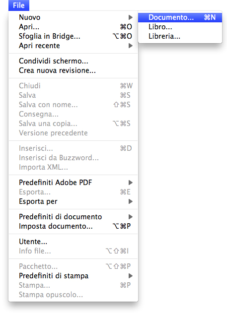 VERSIONE DI PROVA INDESIGN SCARICARE