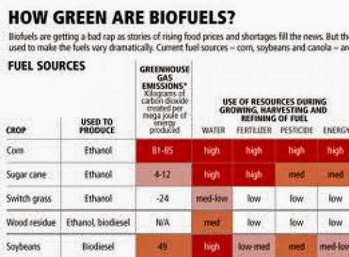 Biofuels Are Not Green
