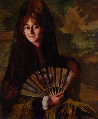 Ignacio Zuloaga - Woman with Fan