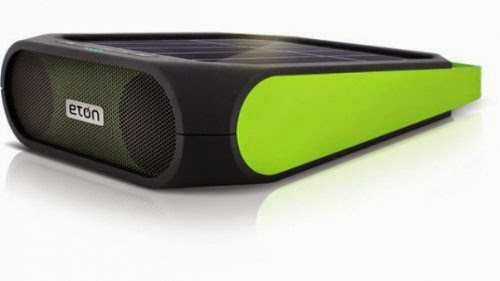  Eton Rugged Rukus All-Terrain Portable Solar Wireless Sound System (Green)