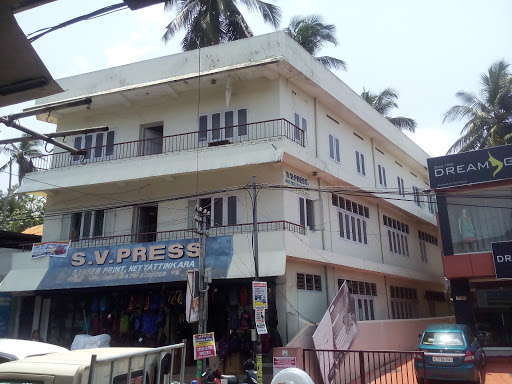 SV Press, Neyyattinkara Kattakada Rd, Alummoodu, Neyyattinkara, Kerala 695121, India, Stationery_Shop, state KL