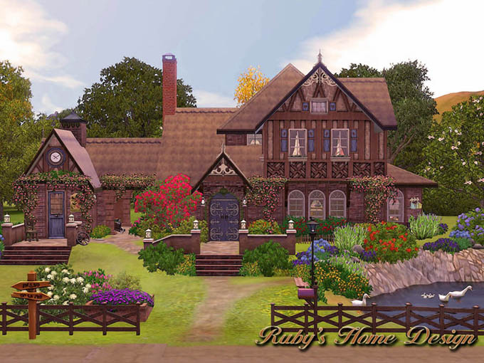 Sims3 Fairytale Cottage 童話小屋 Ruby S Home Design