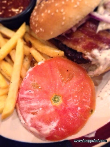 Frankie and Benny’s Black Pepper Mayo Burger