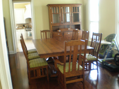 70 X 36 Tuscany Dining Table In Medium Oak And Plains Mission Chairs With 70 X 36 Tuscany Dining Table In Medium Oak And Plains Mission Chairs With