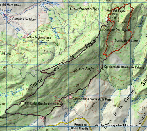 Laja de la Zarga - Silla del Papa