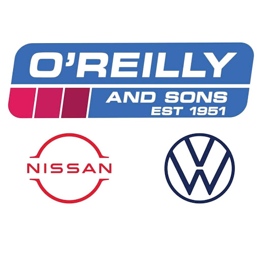 O'Reilly & Sons Nissan and Volkwagen Longford logo