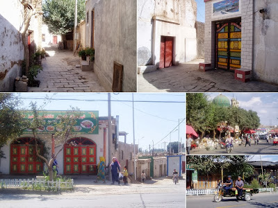 シルクロード旅行記・新疆ウイグル|クチャ旧市街 ウイグル風情が色濃く漂う