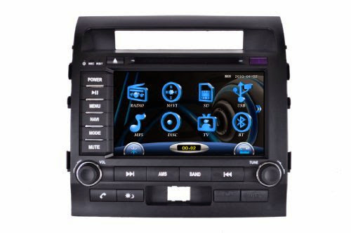 Sunny OEM Replacement In-dash Radio Dvd Gps Navigation Headunit For Toyota Land Cruiser 200 (2008-2010) 8