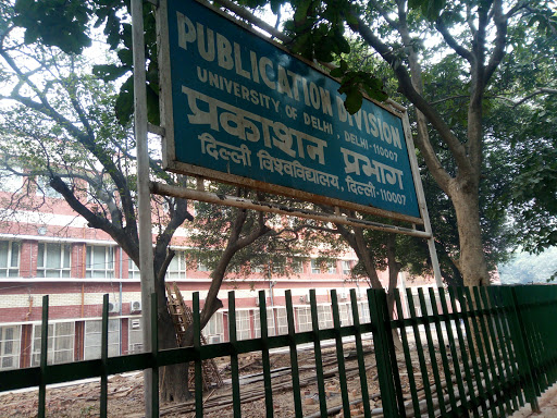 Publication Division University Of Delhi, Shreya Mishra Marg, Faculty of Science, University Enclave, Delhi, 110007, India, University_Department, state DL