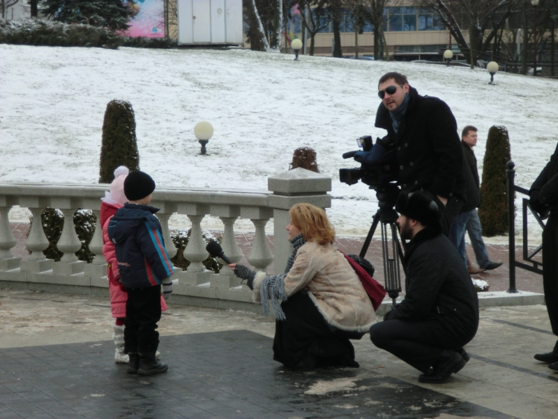 Один день в Минске 02-01-2012.