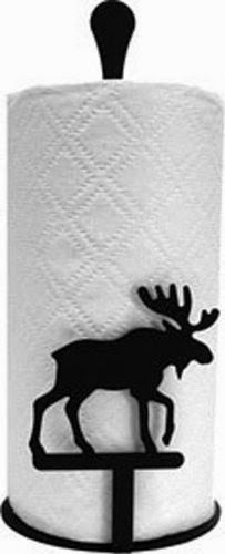  Wrought Iron Counter Top Moose Paper Towel Holder