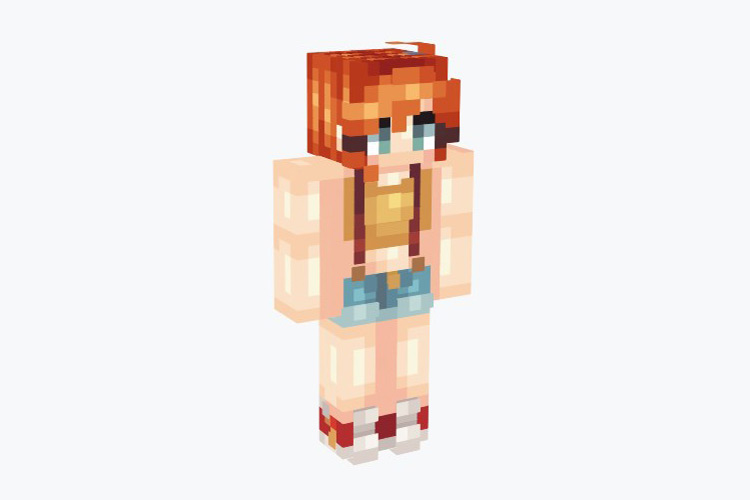 Pokemon Trainer Skin for Minecraft