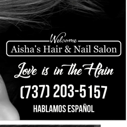 Aisha's Hair & Nail Salon logo