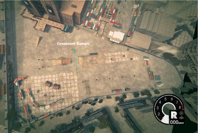 แนะนำตำแหน่งการทำ Mission Object ใน Parking Lot Zone 1 พร้อมแผนที่ 07CrossoverRamps