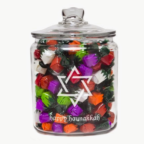  Star of David Personalized Candy Jar