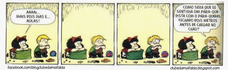 Clube da Mafalda:  Tirinha 672 