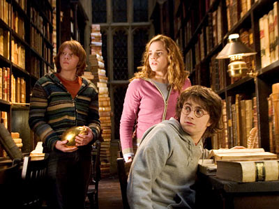 Harry, Hermione, Ron