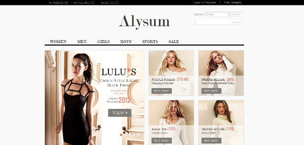 Plantilla Alysum prestashop