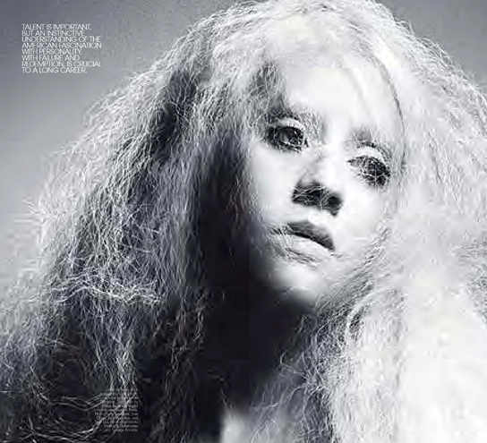 Christina Aguilera para W Magazine (julio 2011)