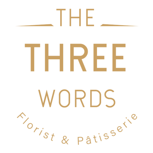 THE THREE WORDS | Cakes & Flowers logo