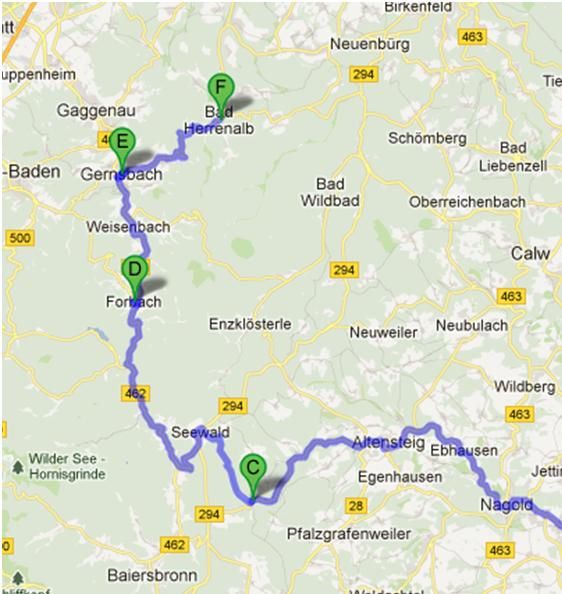 DIA 13 (09/08): Tubinga ; Lago Nagoldstau y pueblos de la Selva Negra (ALEMANIA) - ROADTRIP 2012 - EUROPA CENTRAL - 20 DIAS - 6400 Kms (Selva Negra / Alsacia / Hol (2)