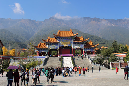 The Chongsheng Temple and the Three-Pagoda （Northwest Gate）