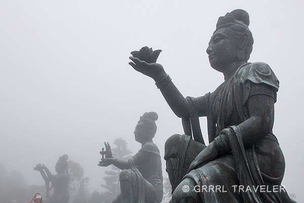 visiting lantau island big buddha, visiting hong kong's giant buddha, giant buddhas of the world