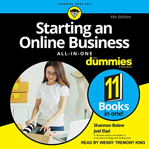 Book cover of Starting an Online Business All-in-One For Dummies 6th Edition