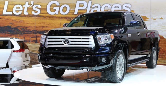 Redesigned Toyota 2014 Tundra Pickup Truck wants to be a Ford F-150 ...