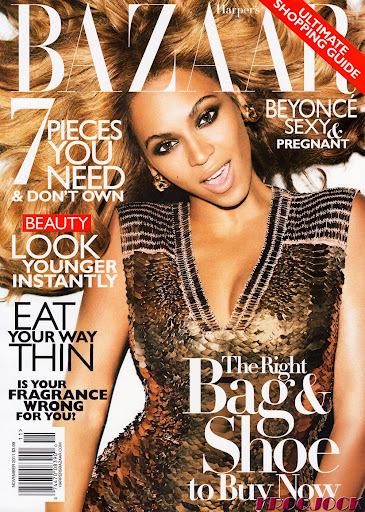 US Harper's Bazaar November 2011 : Beyonce