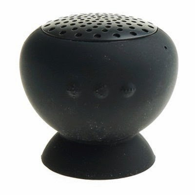 Mini Portable Bluetooth Speaker - Great Sound, Water Resistant with Built-in Microphone - Black