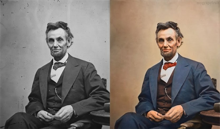 Fotos historicas, ahora en color Fotos historicas, ahora en color