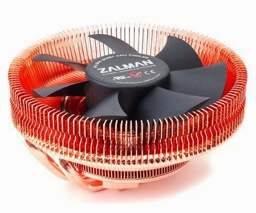  ZALMAN Computer Noise Prevention System with Ultra Slim Direct Touch Heatpipe Heatsink CPU Cooler CNPS8900 Quiet