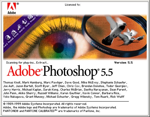 Adobe Photoshop 5.5