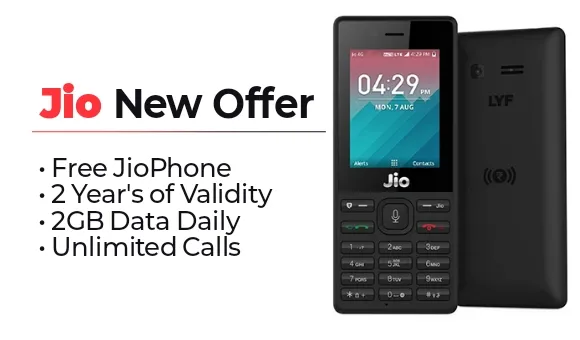JioPhone new offer
