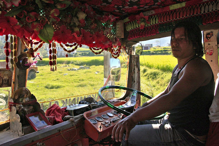 dakshinkali bus, nepalese country bus, what is a nepalese bus like, inside a nepalese bus