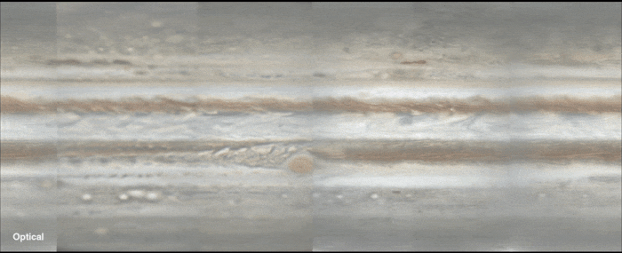 New radio map of Jupiter clouds