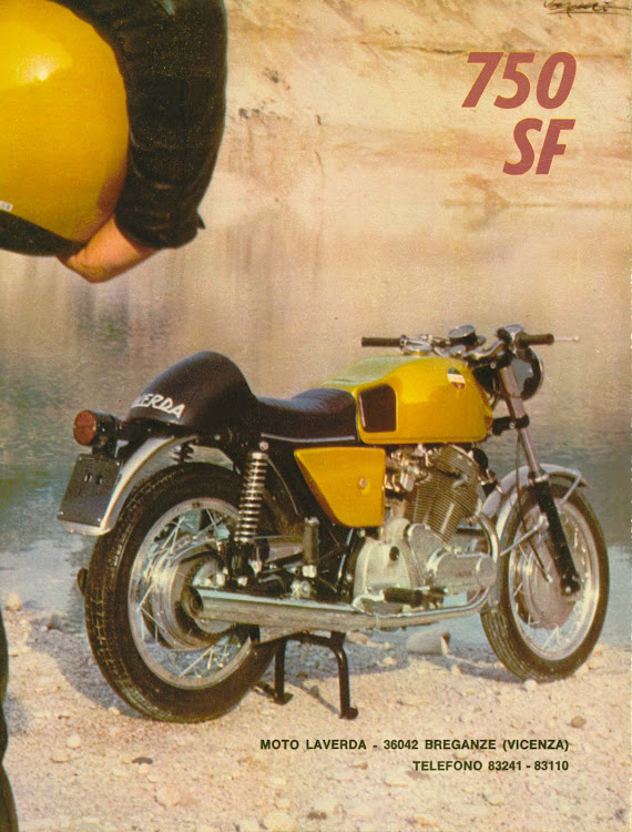 A selection of Laverda ads from italian 
