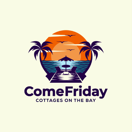 Come Friday Cottages on the Bay logo