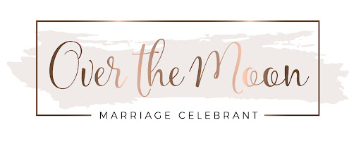Over the Moon - Marriage Celebrant logo