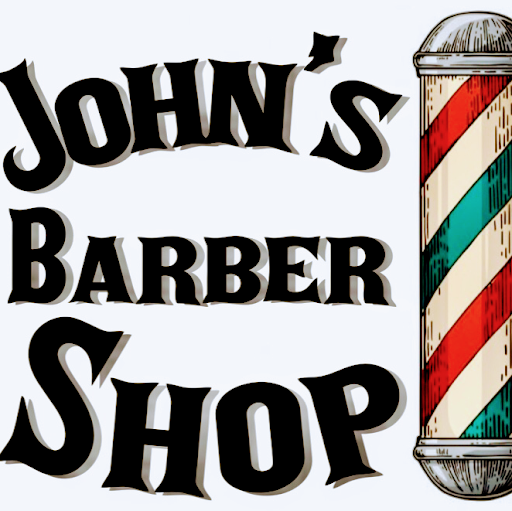 John's Barber Shop logo