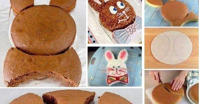 EL LEZZETİ Pasta kekınden tavsan yapımı