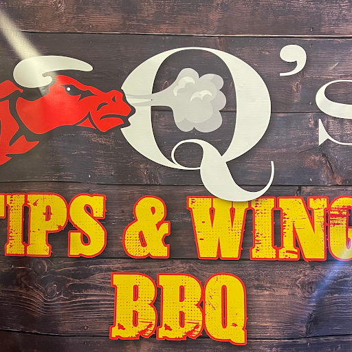 Qs Tips & Wings BBQ logo