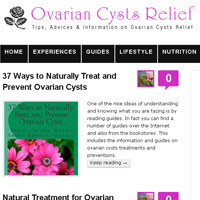 Post image for Understanding Ovarian Cysts More: OvarianCystsRelief.com