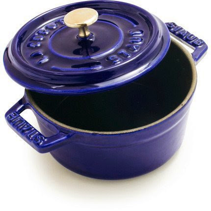  Staub Marin-Blue Mini Round Cocotte 1101091