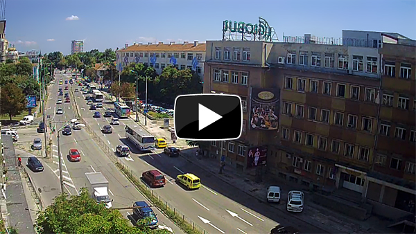 Varna webcam 5 Уеб камера от Варна център бул.христо ботев