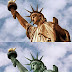 Tượng Nữ thần tự do ở Mỹ nguyên gốc có màu  nâu