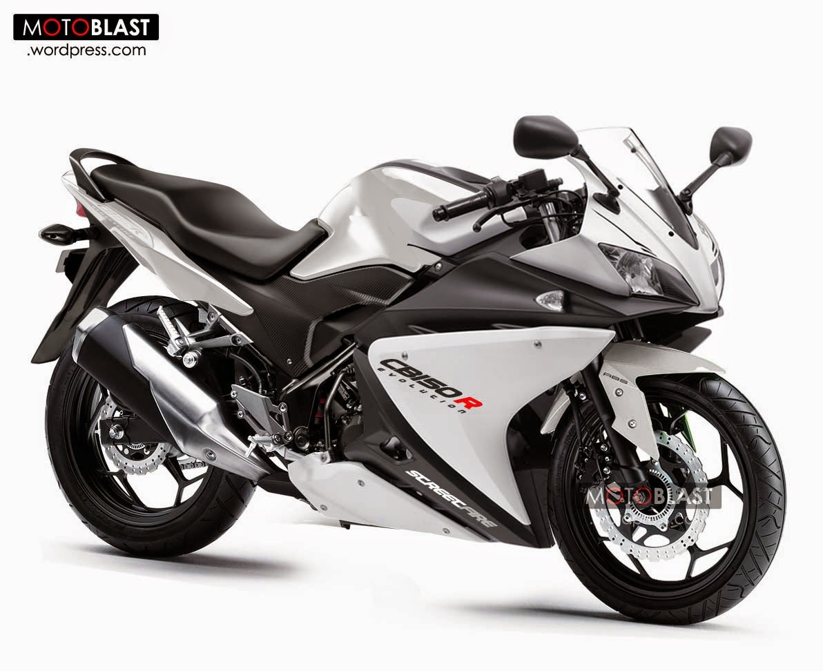 Modifikasi Striping Cb150r White Red