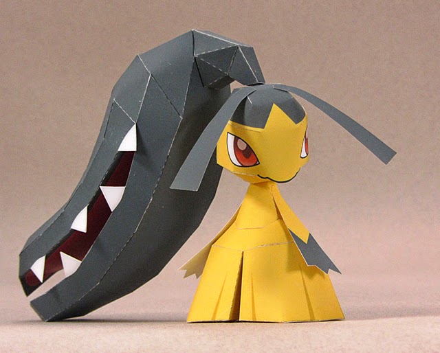 Mawile Paper Model