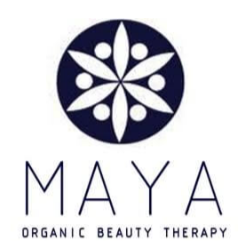 Maya organic beauty logo